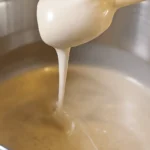 Finished look of homemade creamed honey